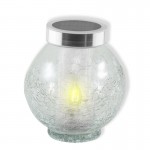 Solarna sveča Vestina Fortuna - prozorna